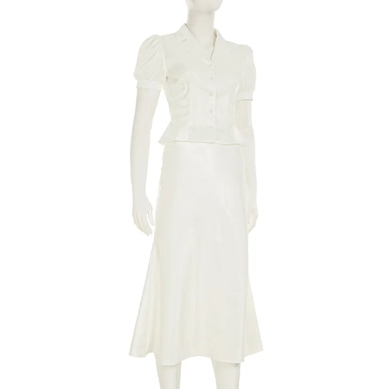 Rosaline A-line Skirt & Top Set