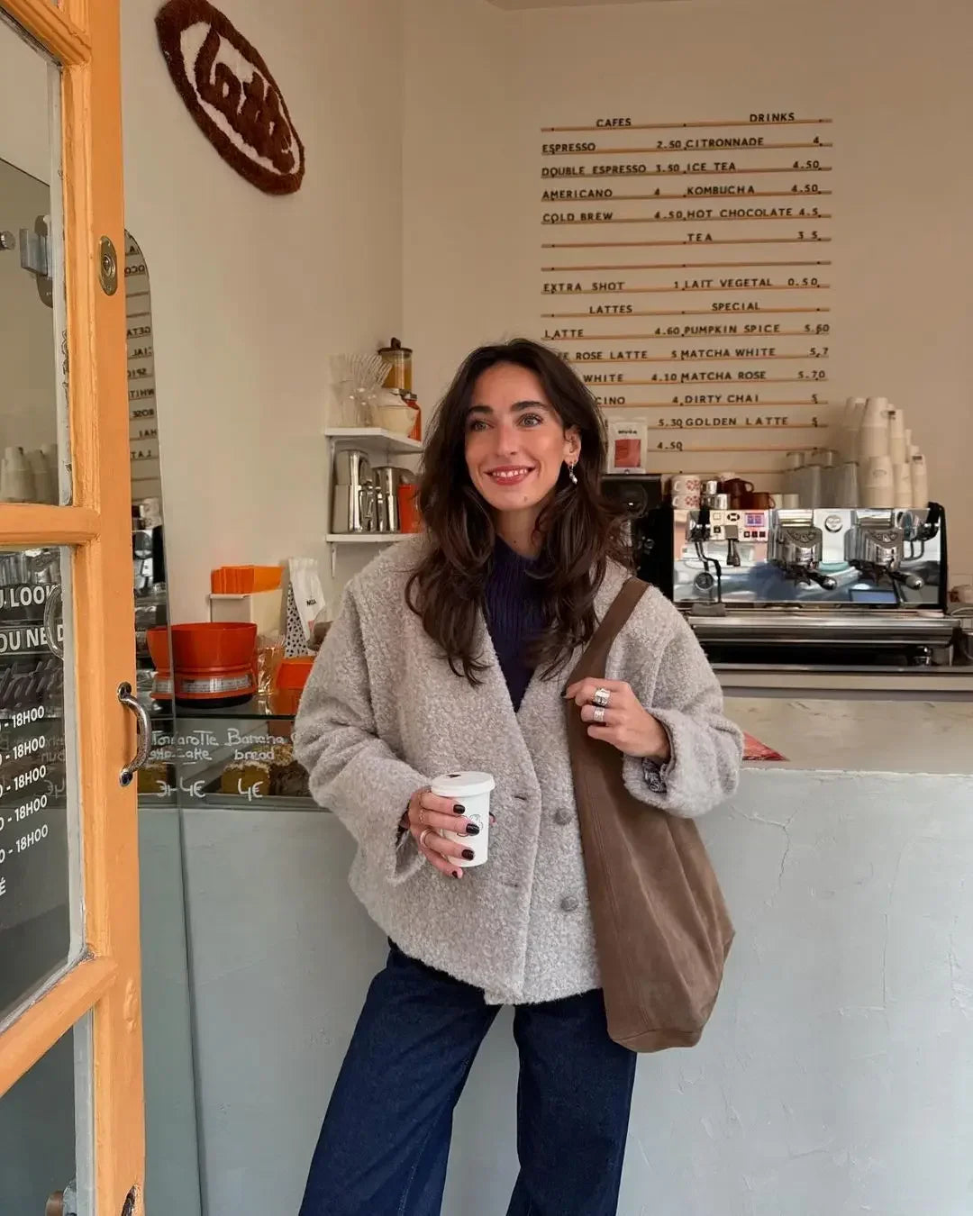 The Bianca Jacket- Double Breasted Wool Coat