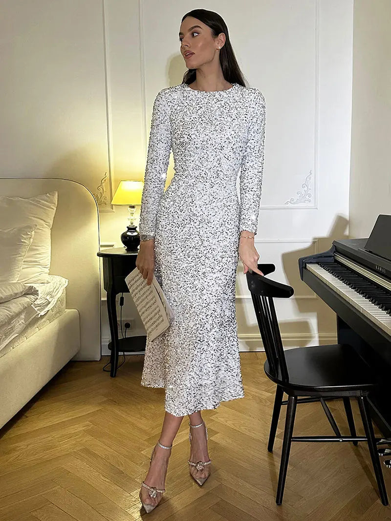 Sequin Seraphine Evening Elegance Dress