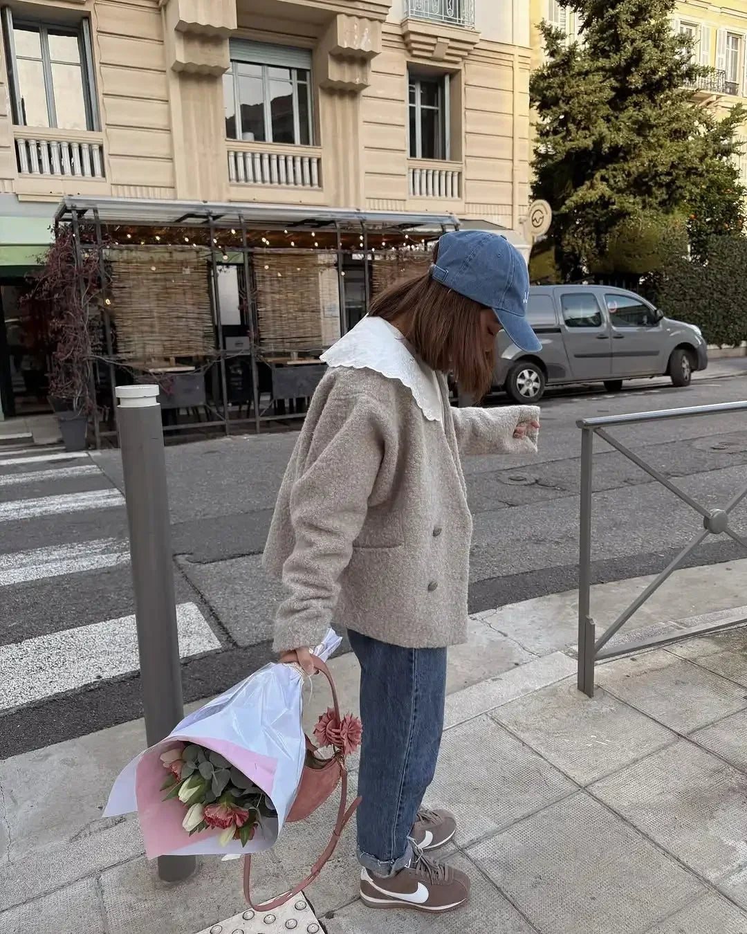 The Bianca Jacket- Double Breasted Wool Coat