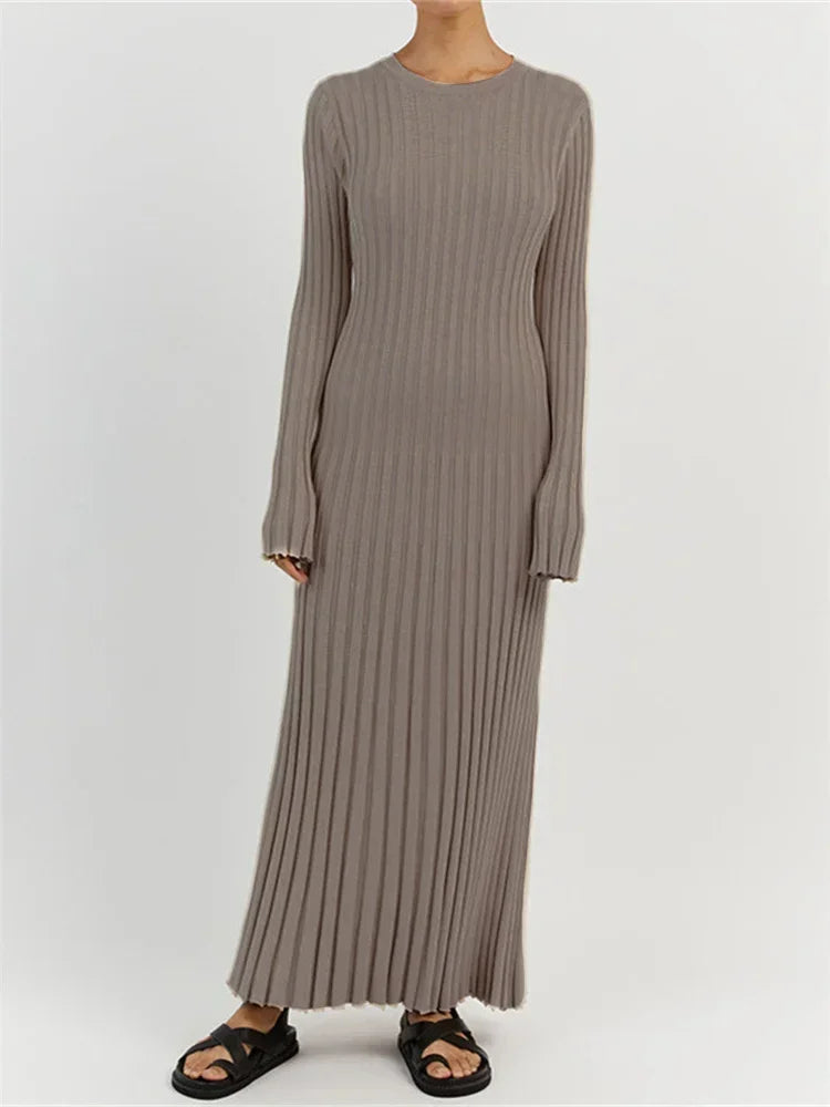 Isolde Elegant Loose Knit Dress