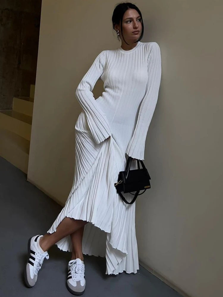 Isolde Elegant Loose Knit Dress