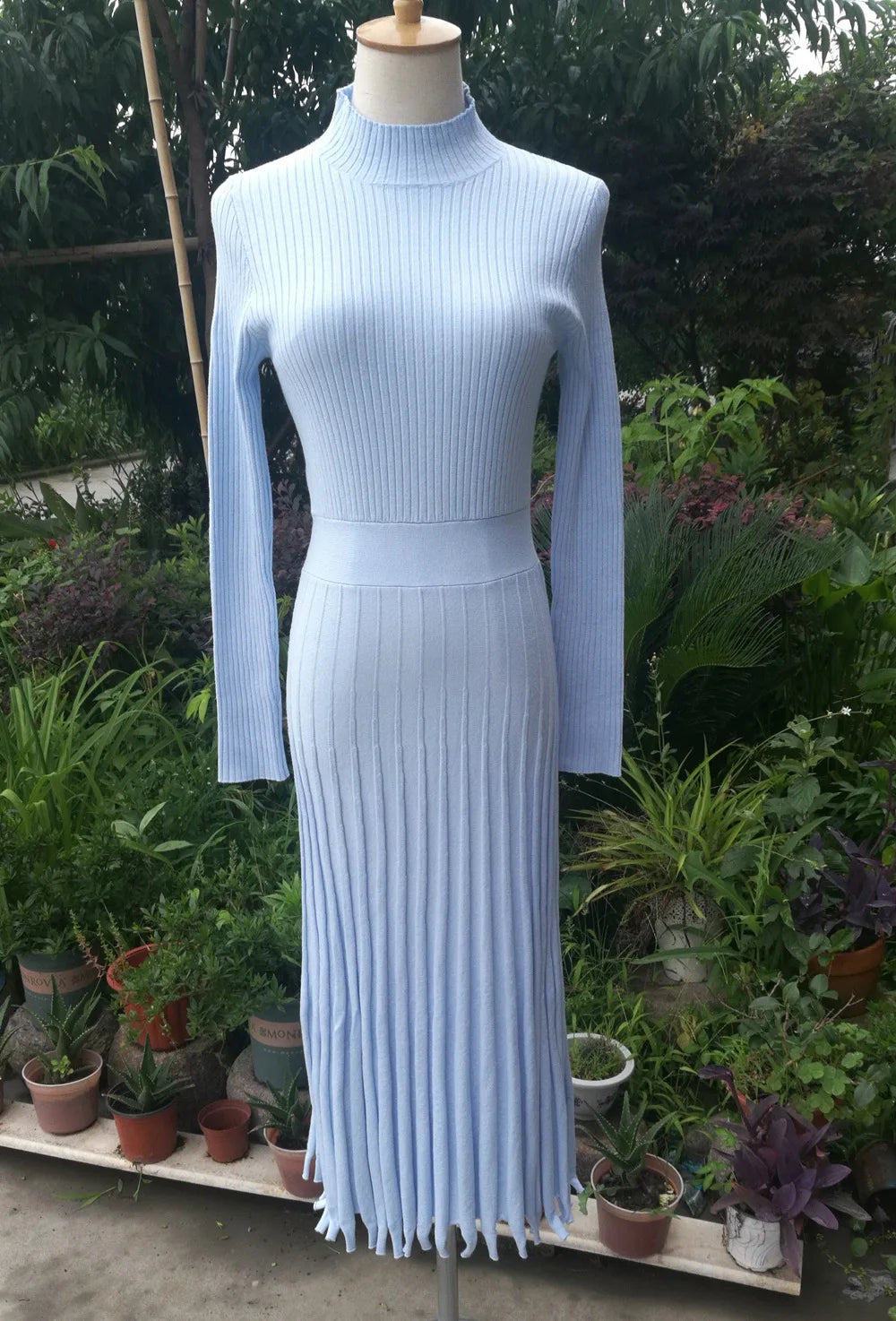 The Marcelle Luxe Pleated Maxi