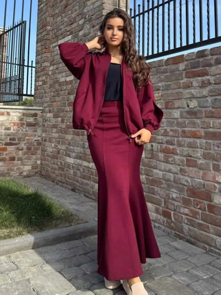 Adrienne Jacket + Skirt Co-Ord