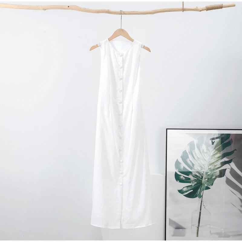 Marivelle Lace-Up Resort Dress