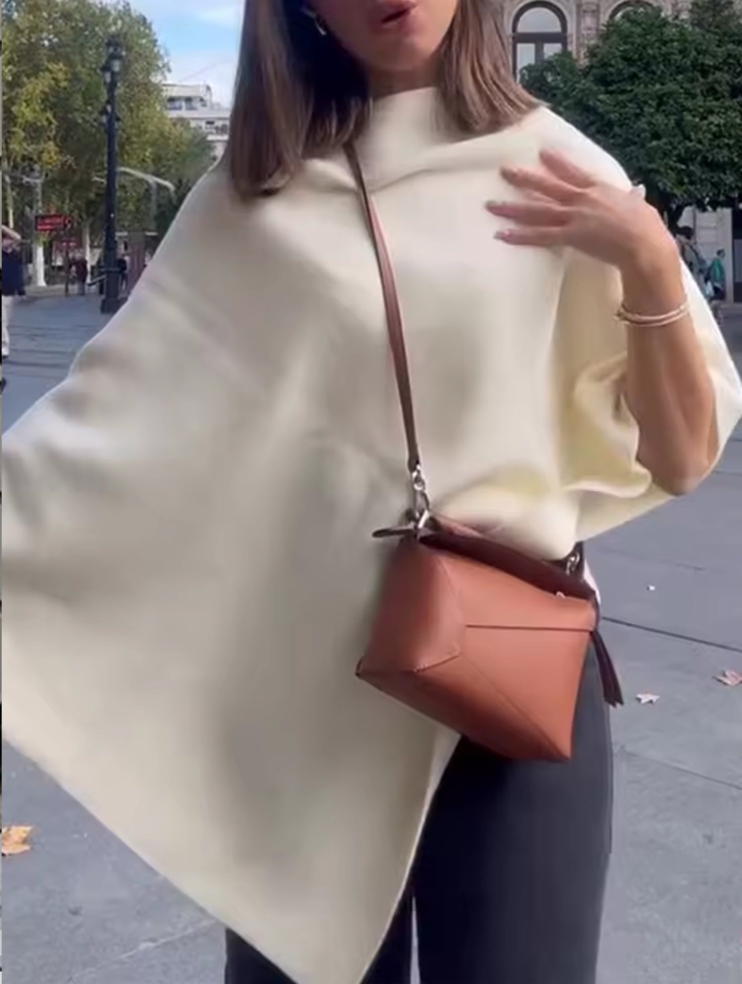 Aurelia Drape Cape