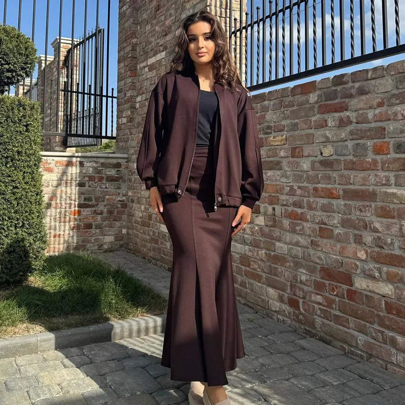 Adrienne Jacket + Skirt Co-Ord
