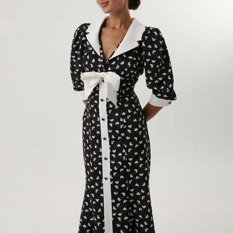 Polyanna — Bow-Front Clover Midi