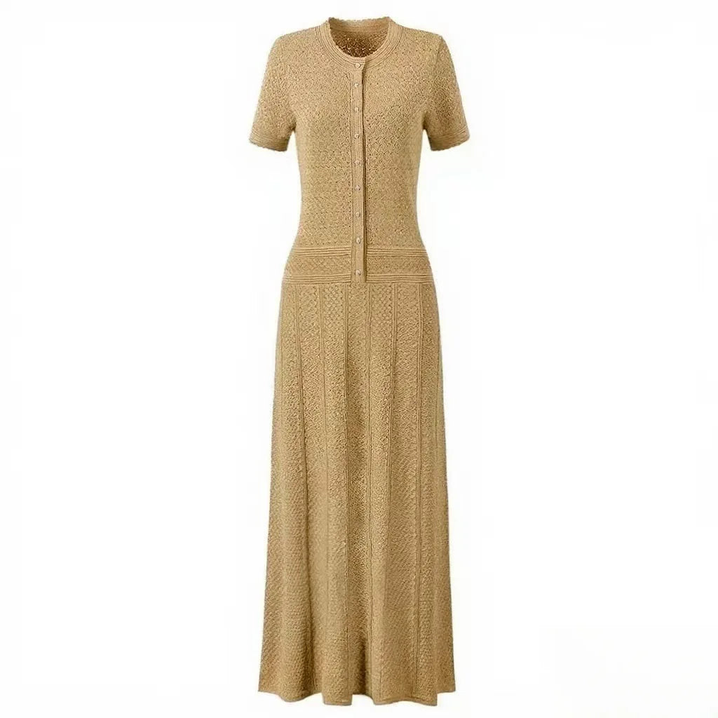 The Évra Dress – Refined Spring Knit Dress