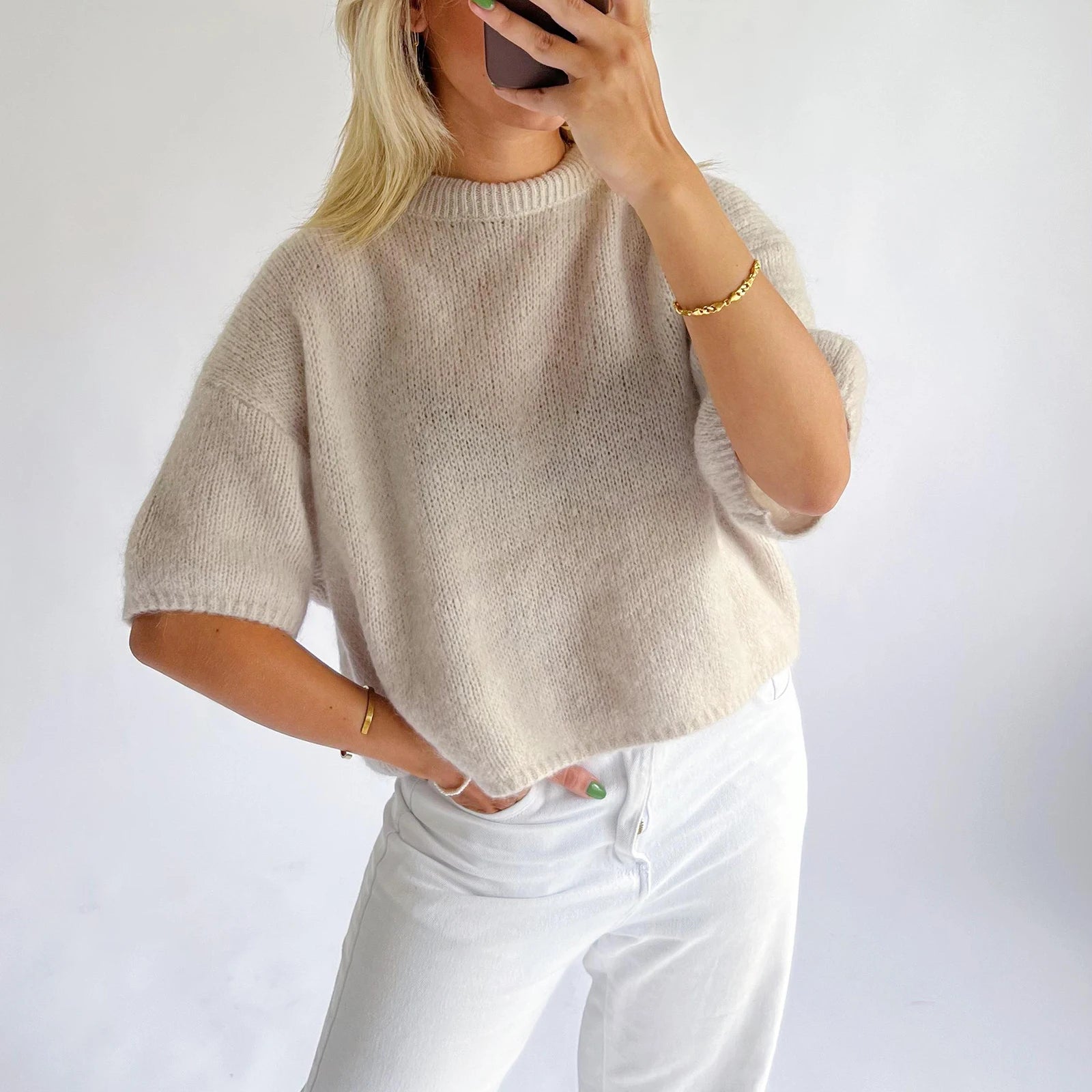 Soft Evenings Knit Top