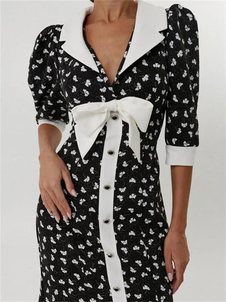 Polyanna — Bow-Front Clover Midi