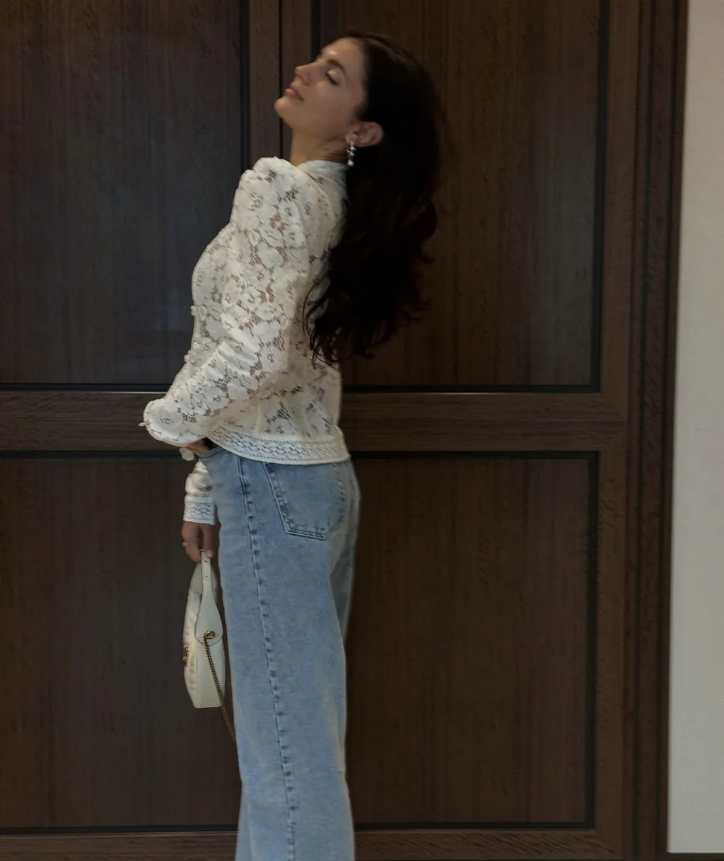 Ophelia Vintage Lace Shrug