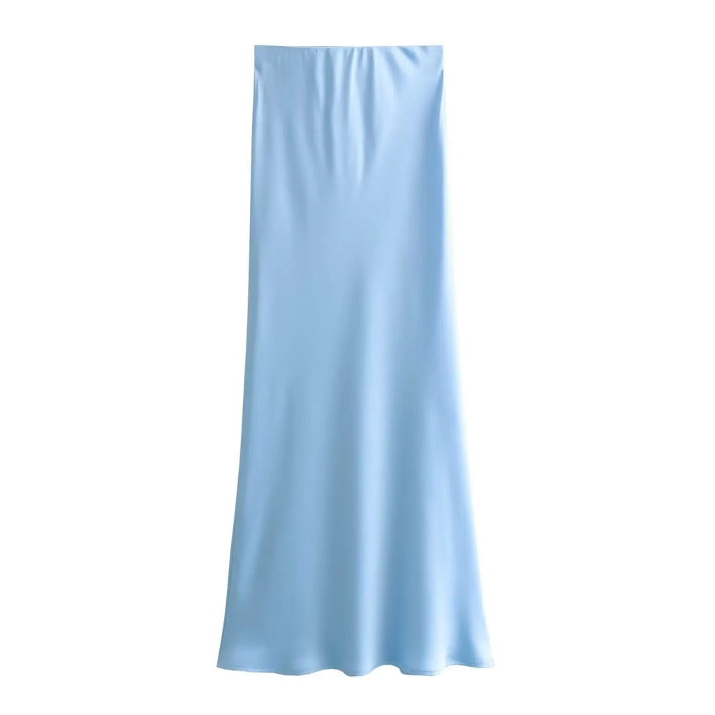The Marcelline European Satin Midi