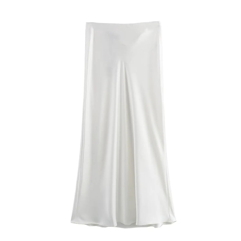 The Marcelline European Satin Midi