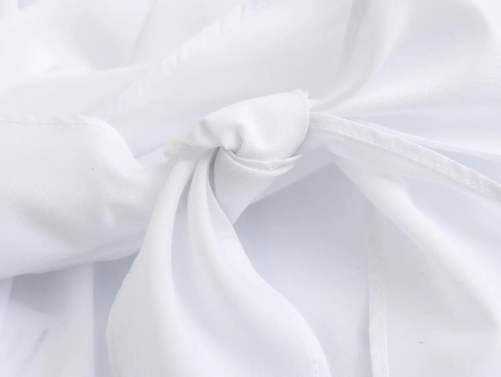 Liora Draped Wrap Blouse