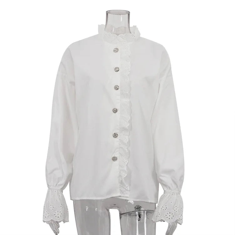 Lucienne Autumn Ruffle Shirt