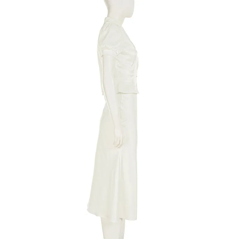 Rosaline A-line Skirt & Top Set