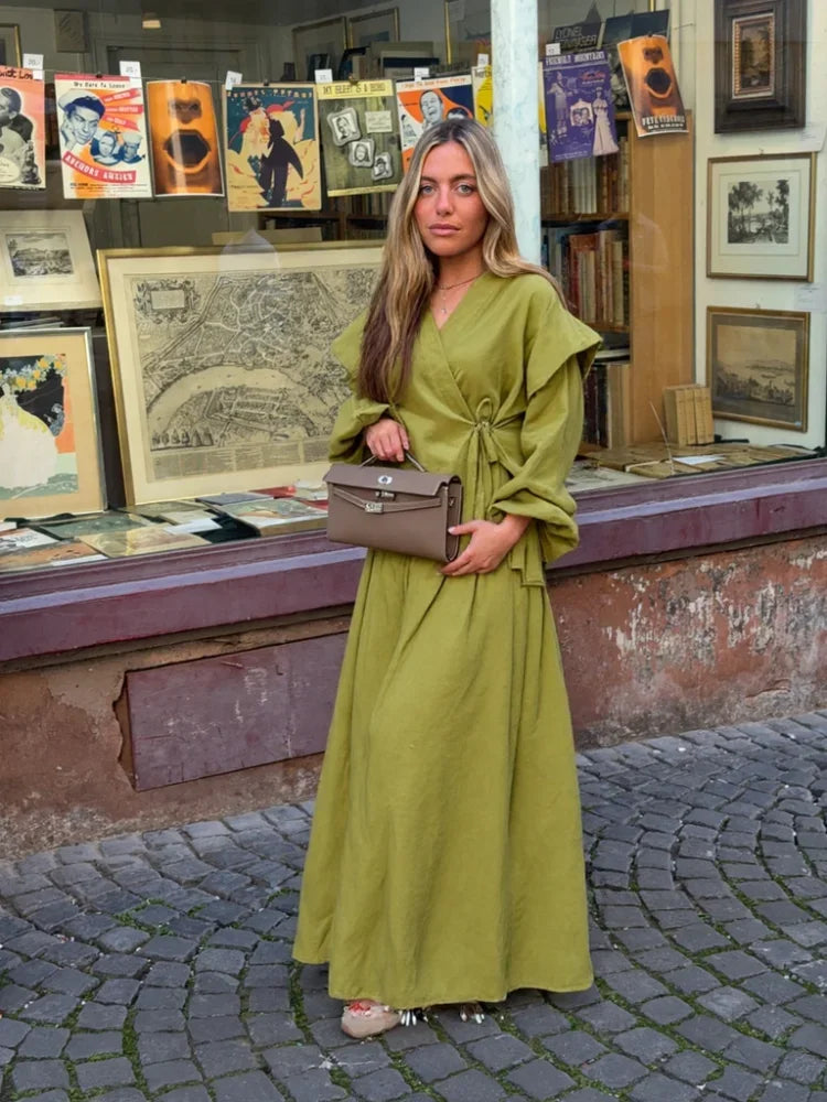 Soft Cotton-Lined V-Neck Summer Dream Set