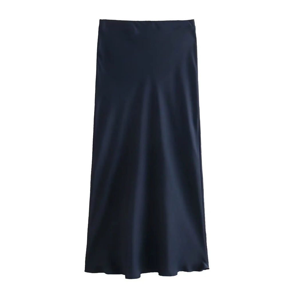 The Marcelline European Satin Midi
