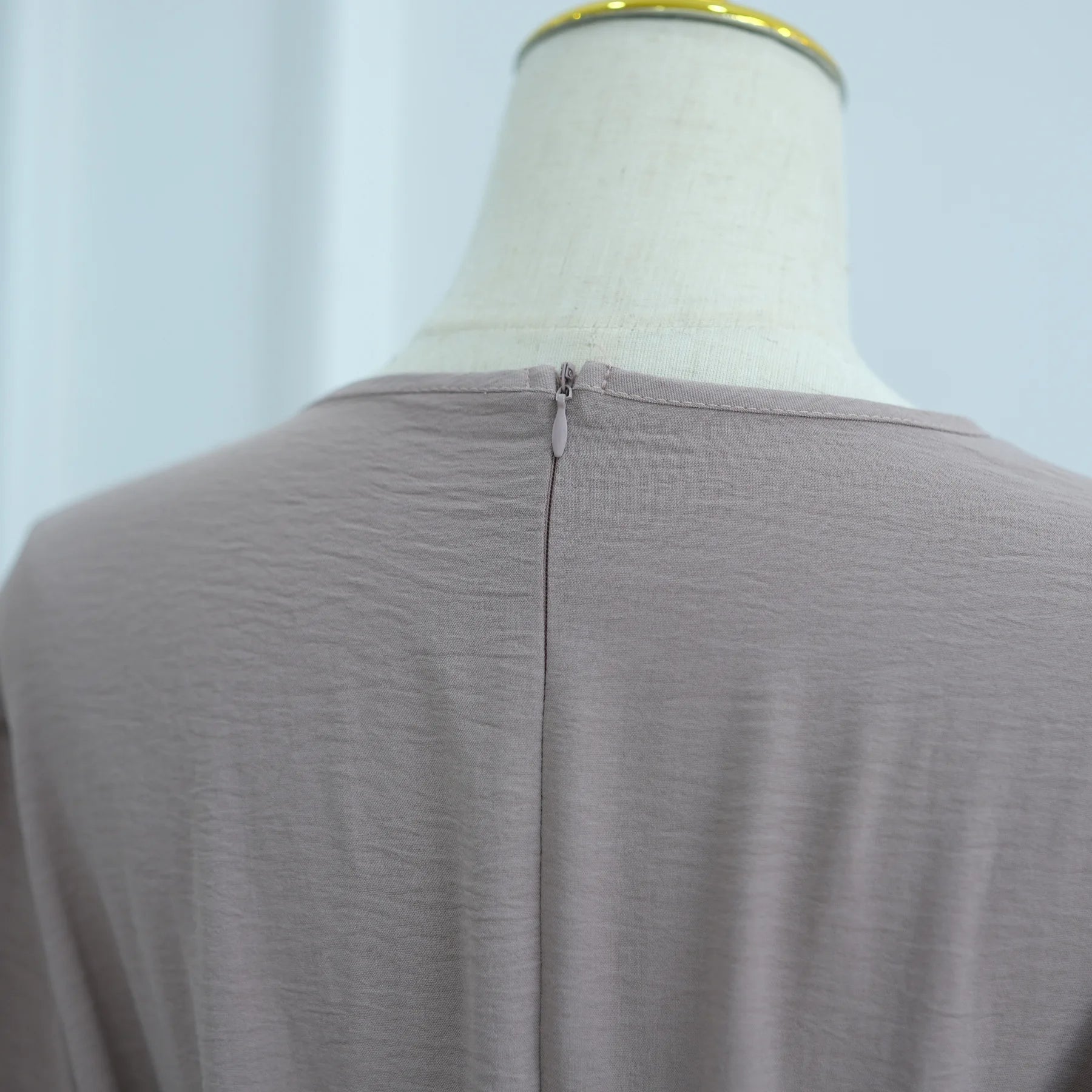 Arabic-Inspired Flow Robe with Draped Silhouette