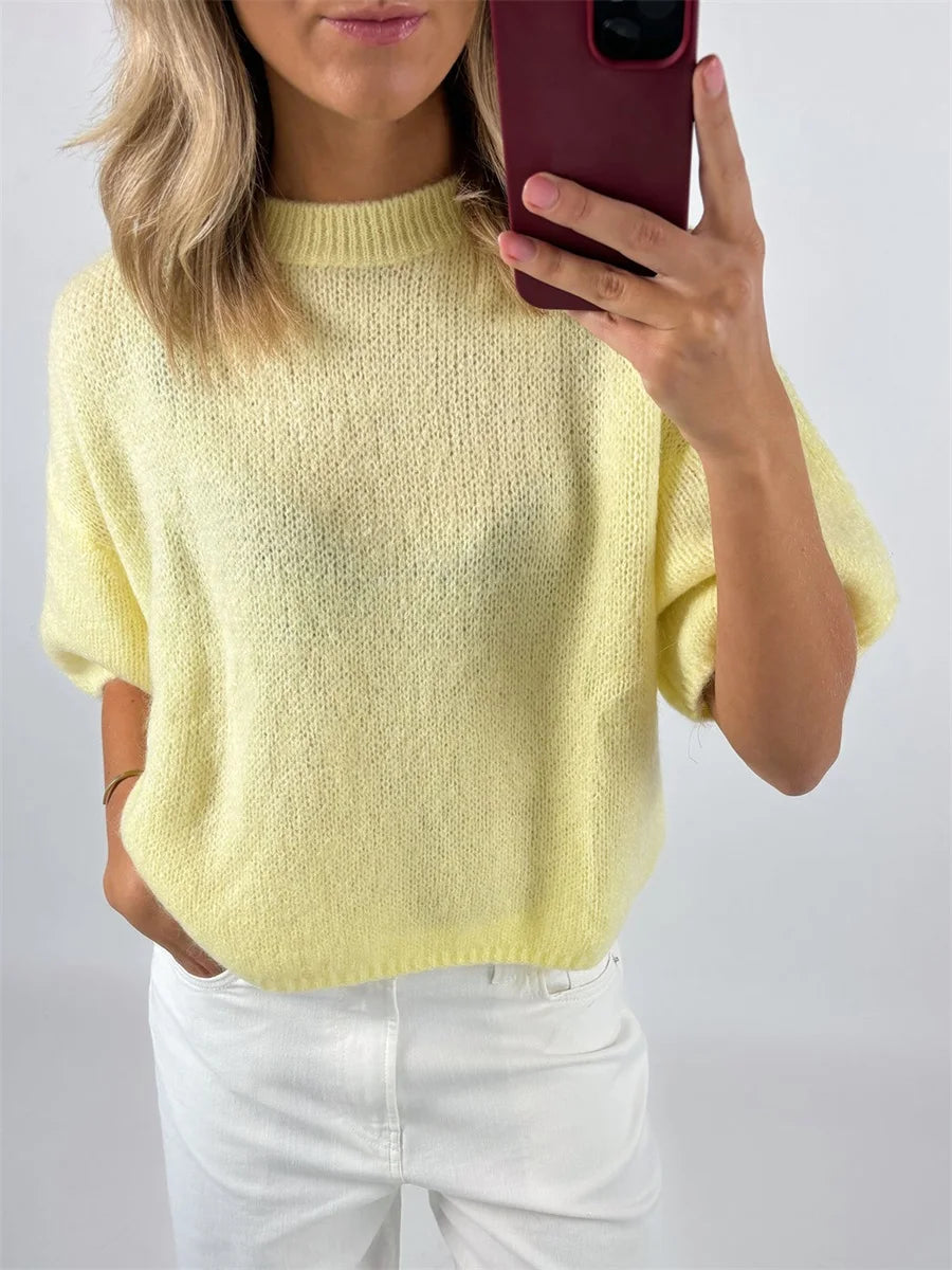 Soft Evenings Knit Top