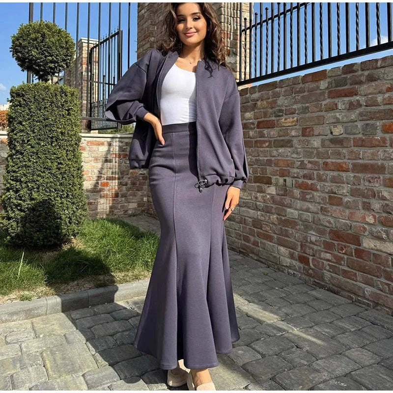 Adrienne Jacket + Skirt Co-Ord
