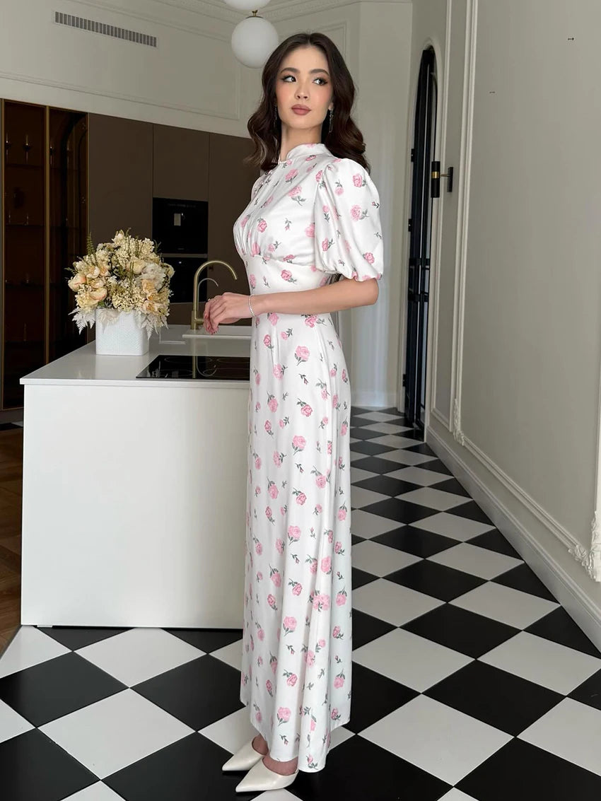 Rose Garden Tailored Maxi