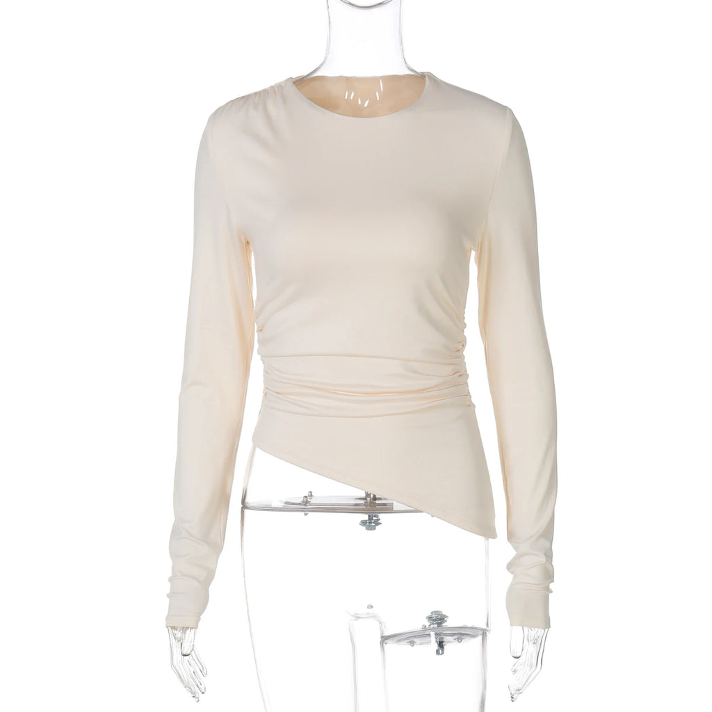 The Isolde Asymmetric Slim Top