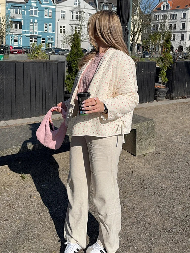 Marivelle Floral Cotton Jacket