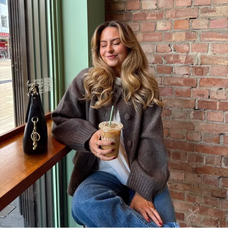 Noraye Cardigan – A Winter Classic in Silken Thread