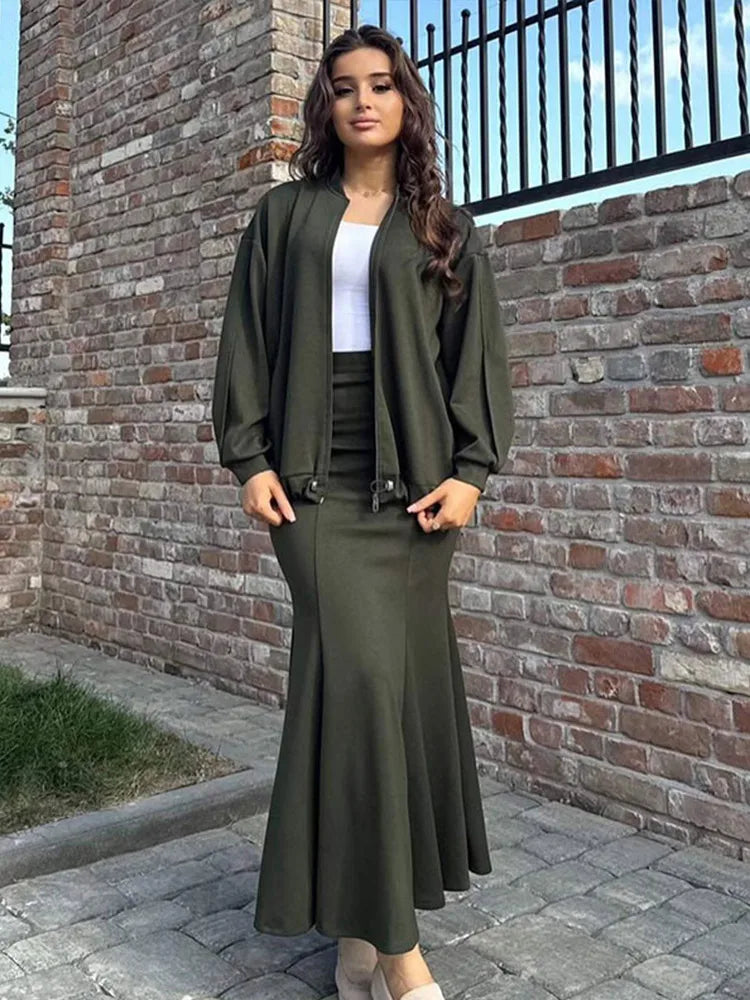 Adrienne Jacket + Skirt Co-Ord