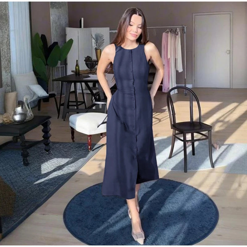Marivelle Lace-Up Resort Dress