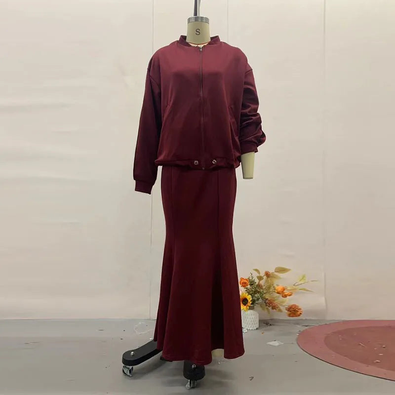 Adrienne Jacket + Skirt Co-Ord