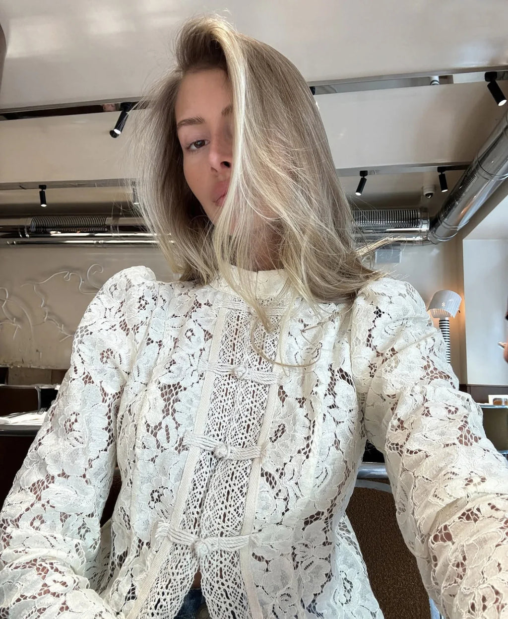 Ophelia Vintage Lace Shrug