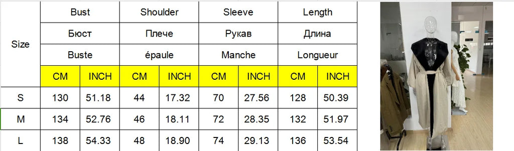 Couture-Length Oversized Outerwear with Dramatic Fur Trim