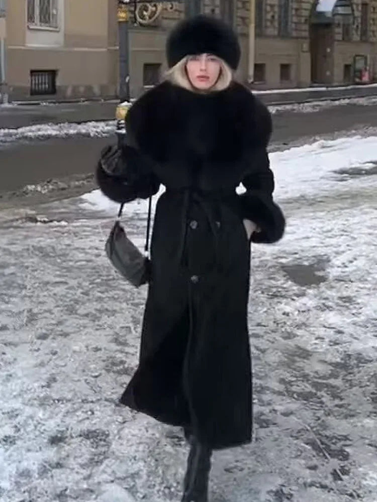 The Anastasia Wintercourt Coat- Aristocratic Warmth