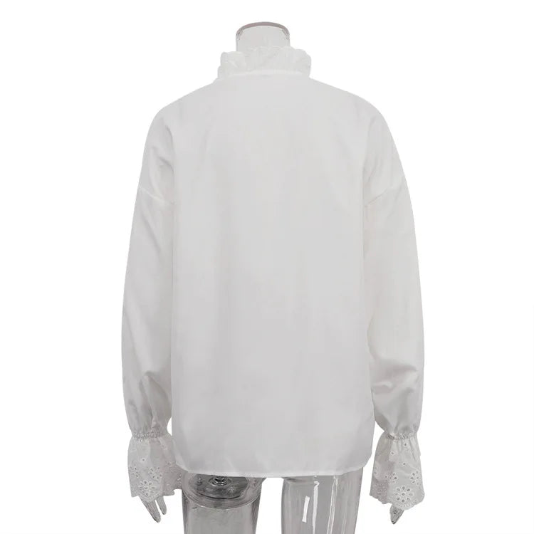 Lucienne Autumn Ruffle Shirt