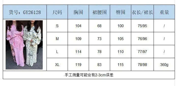 Blossom Vale— Long-Sleeve Floral Maxi Set