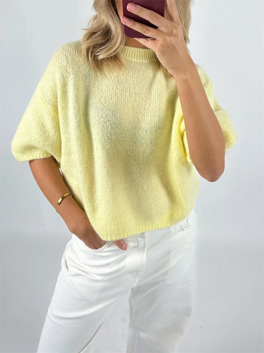 Soft Evenings Knit Top