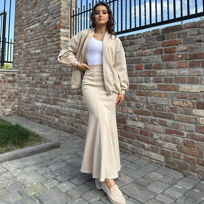 Adrienne Jacket + Skirt Co-Ord