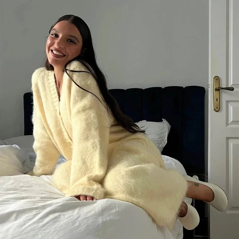 The Adrastine Set – Single-Breasted Knit Co-ord