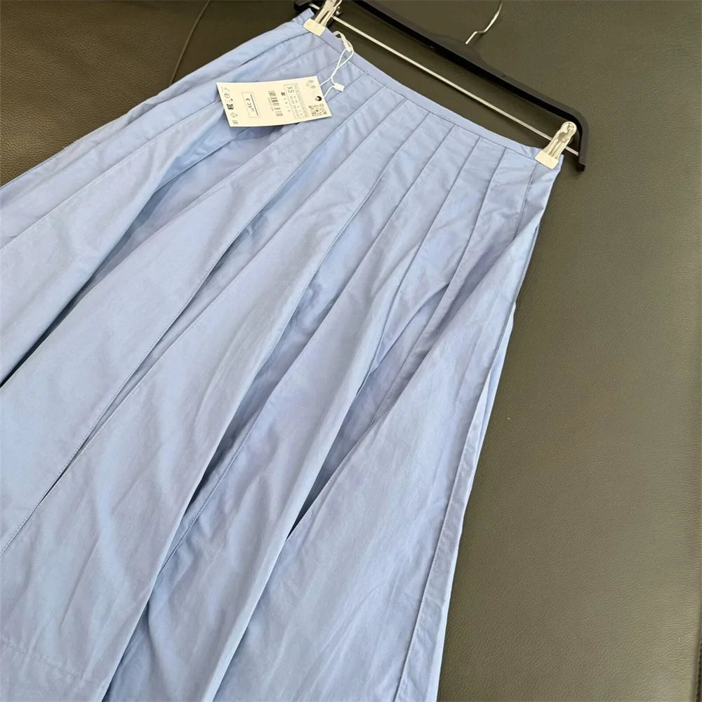 The Elara Swing Midi Skirt
