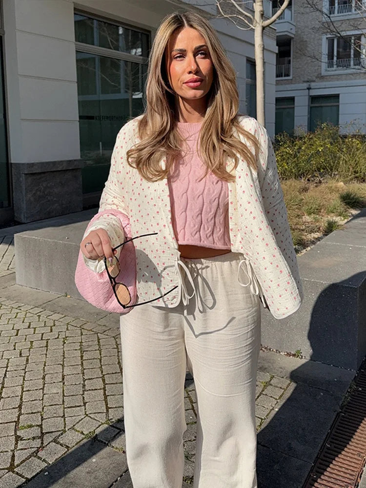 Marivelle Floral Cotton Jacket