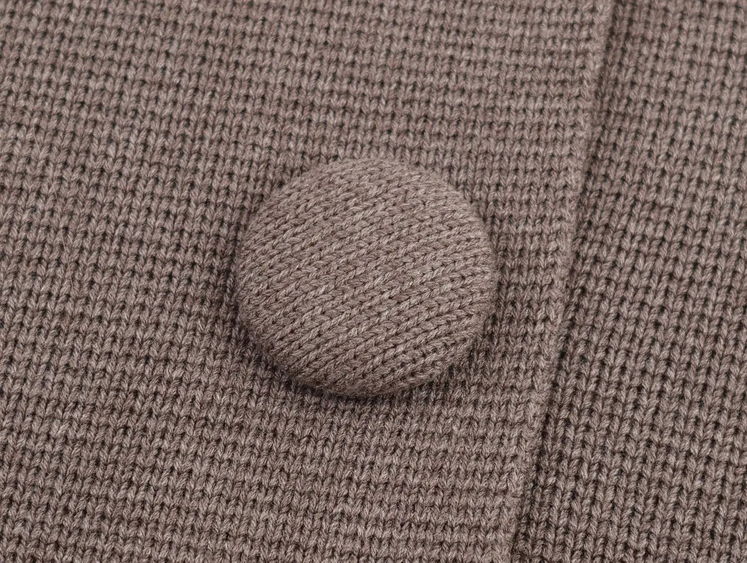 Tailored Knit Button-Down with Polished Silhouette