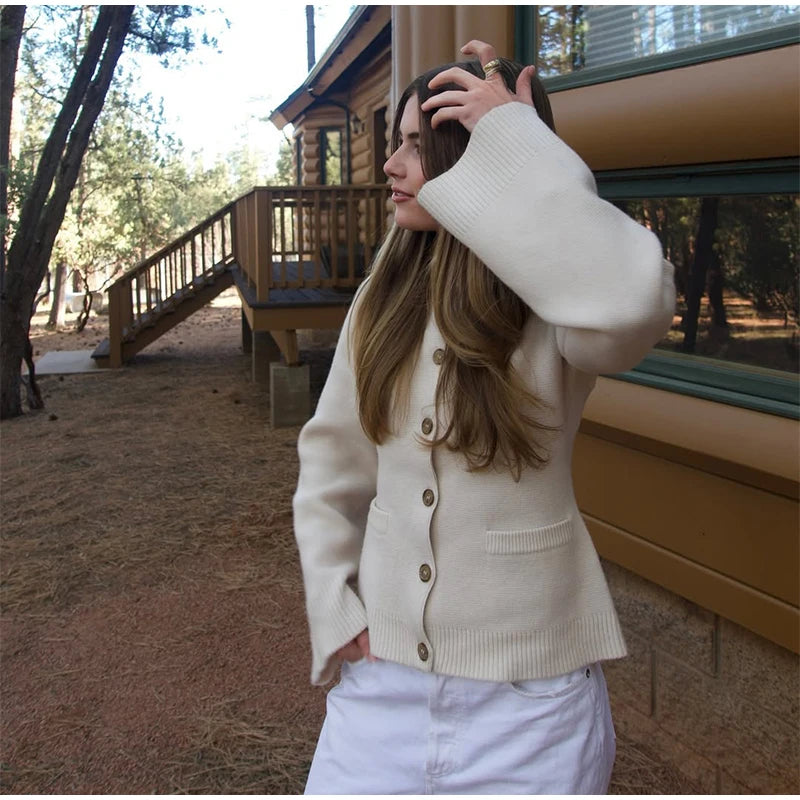 Our Tabitha Cardigan – Classic Longline Button-Up