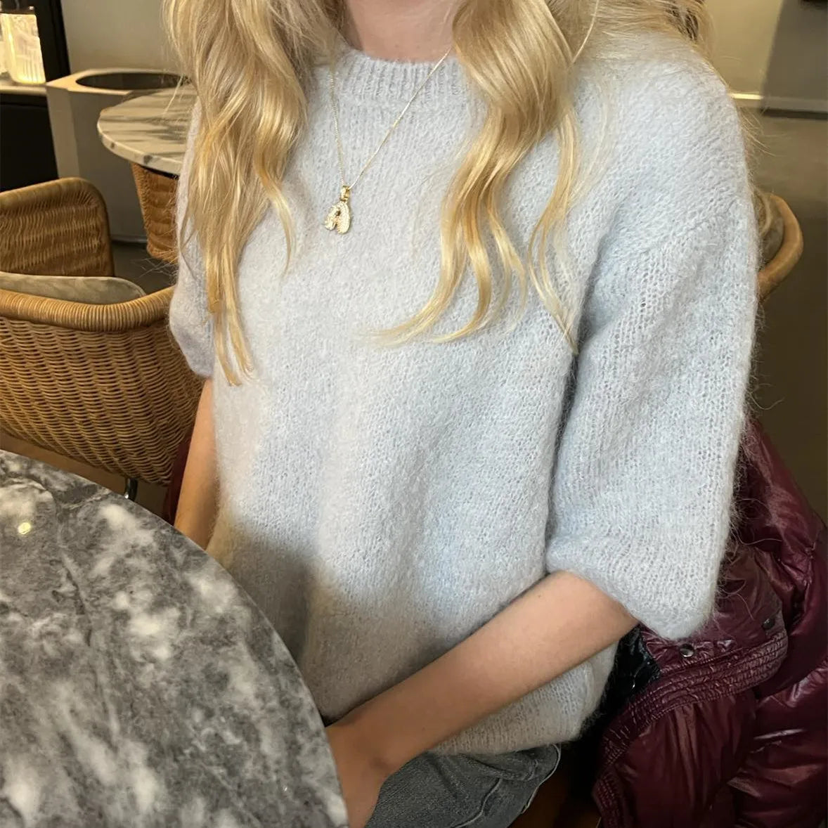 Soft Evenings Knit Top