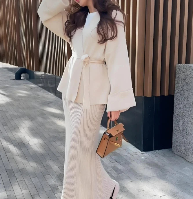 The Callista Flare Knit Co-Ord