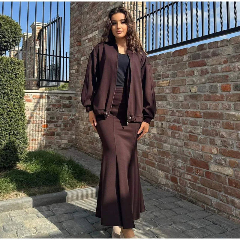 Adrienne Jacket + Skirt Co-Ord