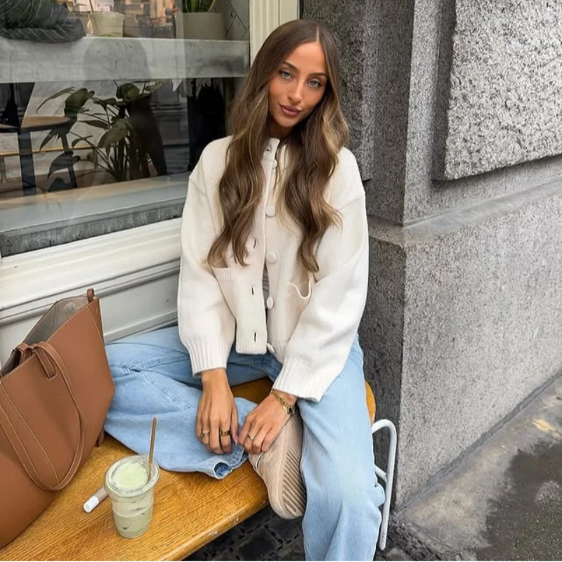 Noraye Cardigan – A Winter Classic in Silken Thread