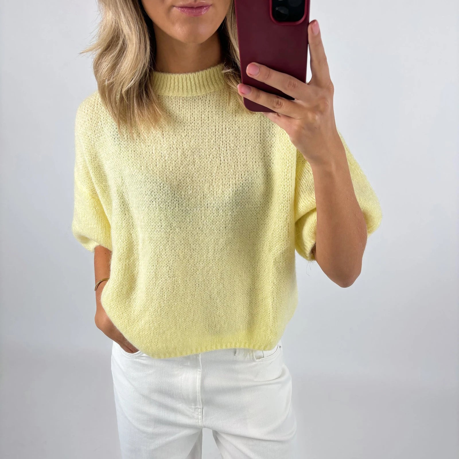 Soft Evenings Knit Top